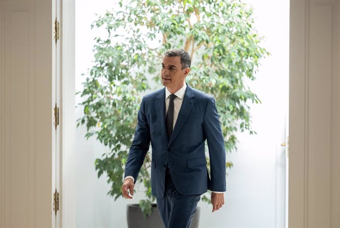 El presidente del Gobierno, Pedro Sánchez