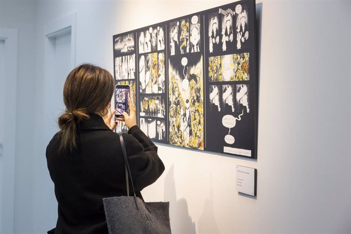 Los premiados y seleccionados pueden exponer sus obras en el Espacio Joven de Fundación Ibercaja con la muestra 'Universo Goya 2024'