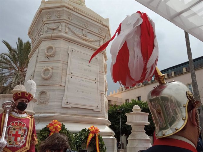 Archivo - Celebración del acto de Los Coloraos en Almería en imagen de archivo. 