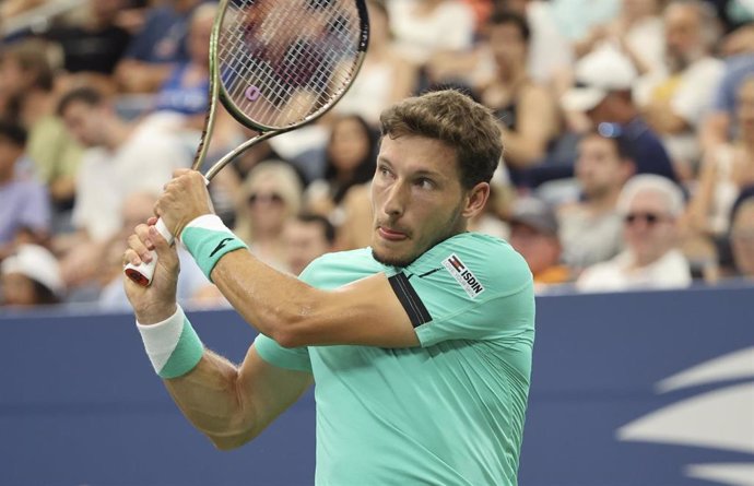 Archivo - Pablo Carreño, durante un partido.