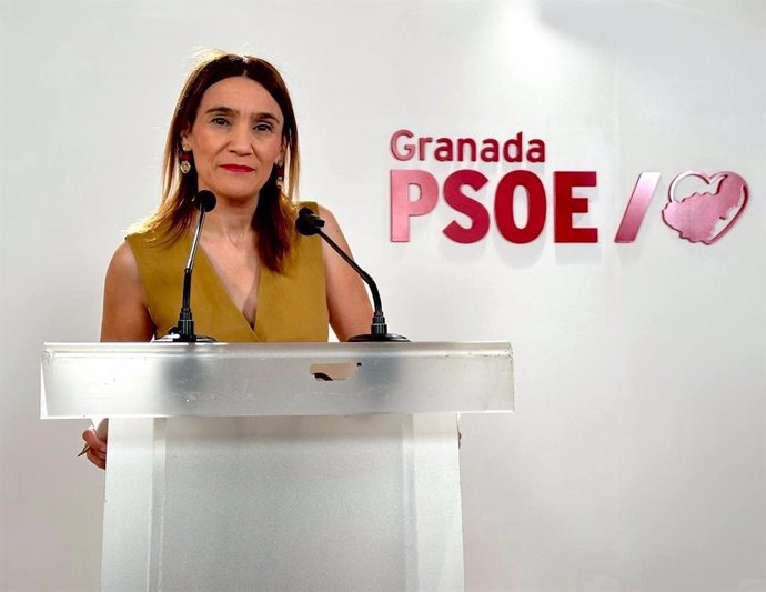 La parlamentaria andaluza del PSOE Olga Manzano