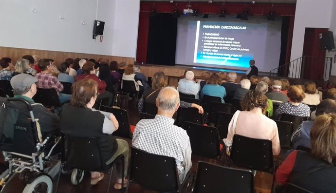 Actividad del Programa de Educación para la Salud de la Diputación de Cáceres