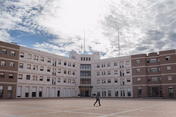 Archivo - Fachada de la Comandancia de la Guardia Civil de Barcelona en Sant Andreu de la Barcadurante una rueda de prensa sobre una operación antidroga, a 20 de septiembre de 2023, en Sant Andreu de la Barca, Barcelona