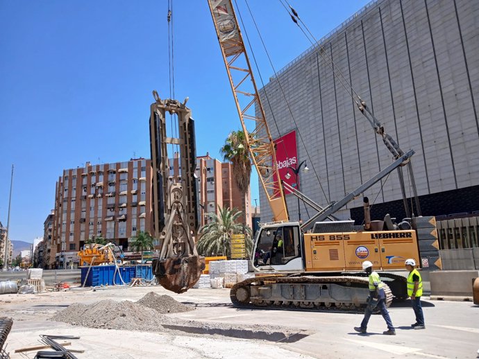 La Junta licita las obras del segundo tramo de la ampliación del metro de Málaga al Civil. (Foto de archivo).