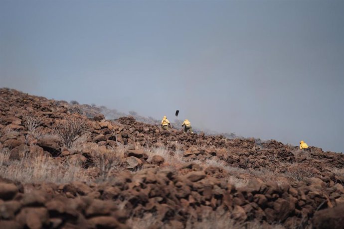 Archivo - Conato de incendio en La Gomera