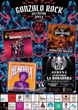 Cartel del XIII "Gonzalo Rock"