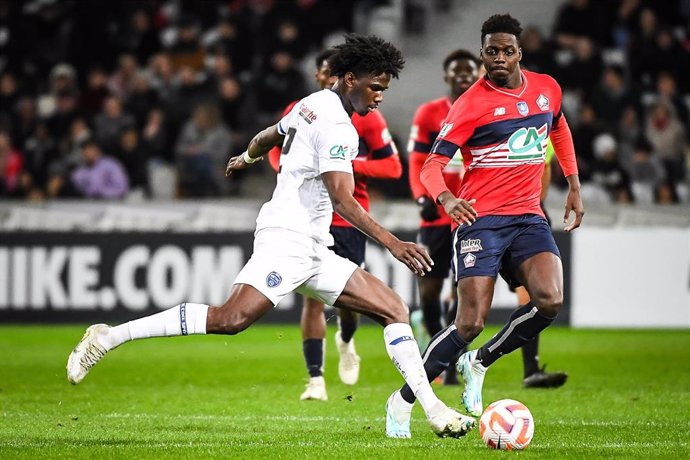 Archivo - Jackson Porozo durante un partido con el Troyes