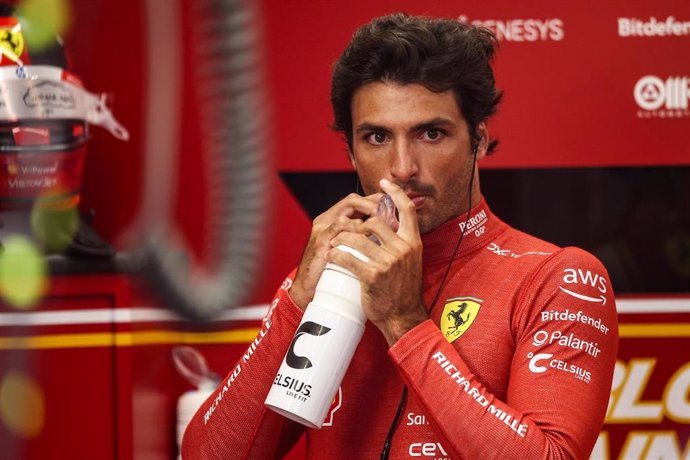 SAINZ Carlos (spa), Scuderia Ferrari SF-24, portrait during the Formula 1 Heineken Dutch Grand Prix 2024, 15th round of the 2024 Formula One World Championship from August 23 to 25, 2024 on the Circuit Zandvoort, in Zandvoort, Netherlands - Photo Xavi Bon