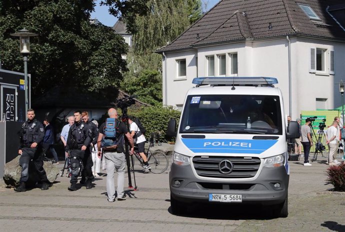 Policía en Solingen, Alemania