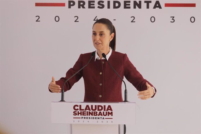 La presidenta electa de México, Clauda Sheinbaum