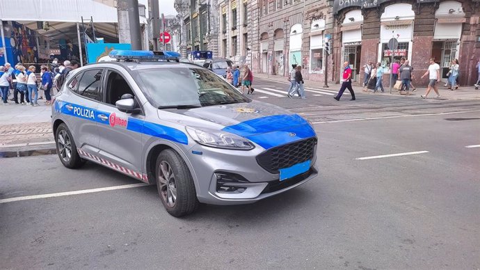 Vehículo de la Policía local de Bilbao