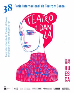 Cartel de la nueva edición de la Feria Internacional de Teatro y danza de Huesca.