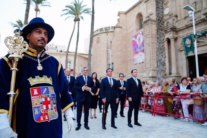 Procesión de la Virgen del Mar, patrona de Almería.