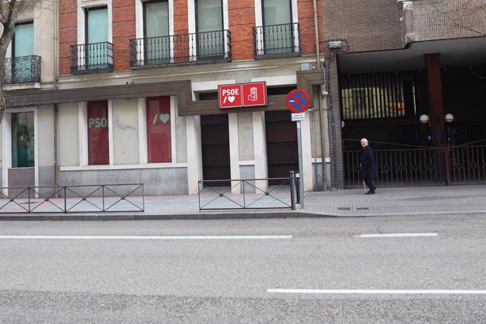 Archivo - La sede del PSOE en Ferraz, en Madrid (España).