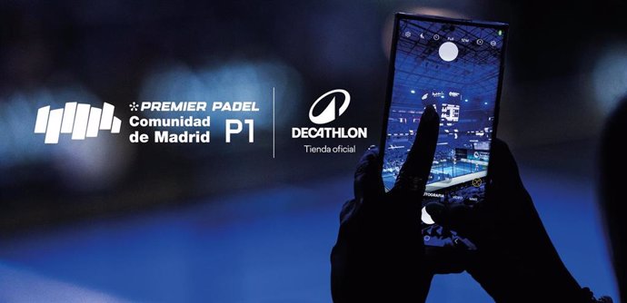 La tienda oficial del Premier Padel en el torneo de la Comunidad de Madrid.