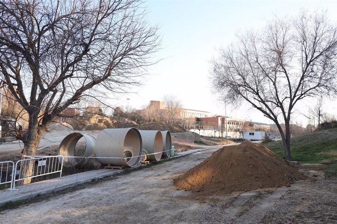 Fuenlabrada.- Arrancan las obras del Canal en avenida Hispanidad para evitar inundaciones ante fuertes lluvias