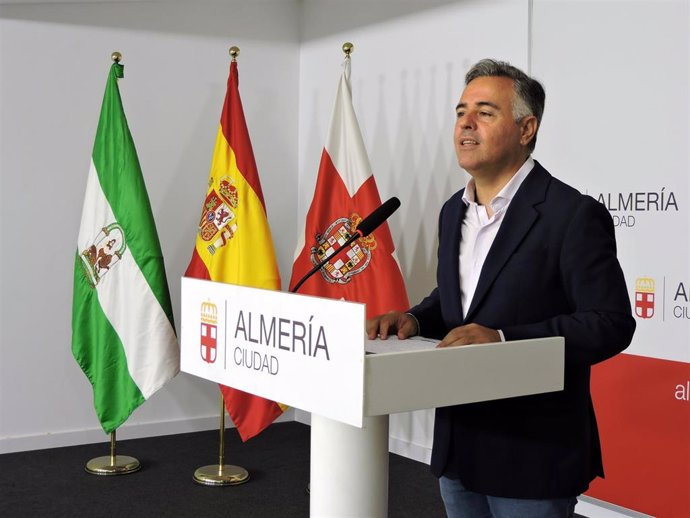 El concejal del PSOE en Almería Antonio Ruano.