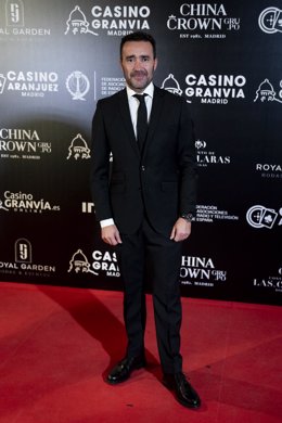 Archivo - Juanma Castaño durante los premios Antenas de Oro 2023, en el Gran Casino, en Aranjuez, Madrid.