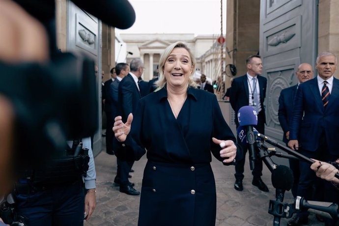 Archivo - Marine Le Pen.