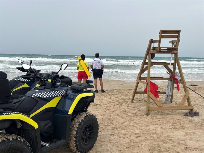 Una playa de El Campello