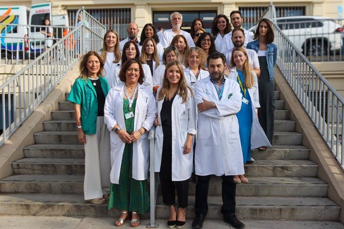 Equipo de Hematología del Hospital Regional de Málaga