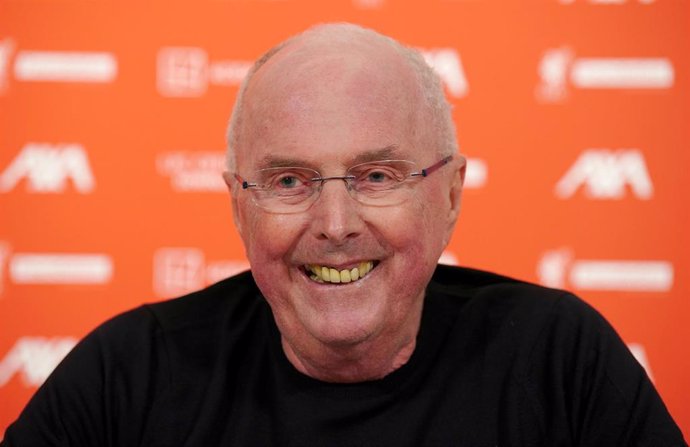 Archivo - Sven-Göran Eriksson en Anfield en el partido homenaje disputado en 2024