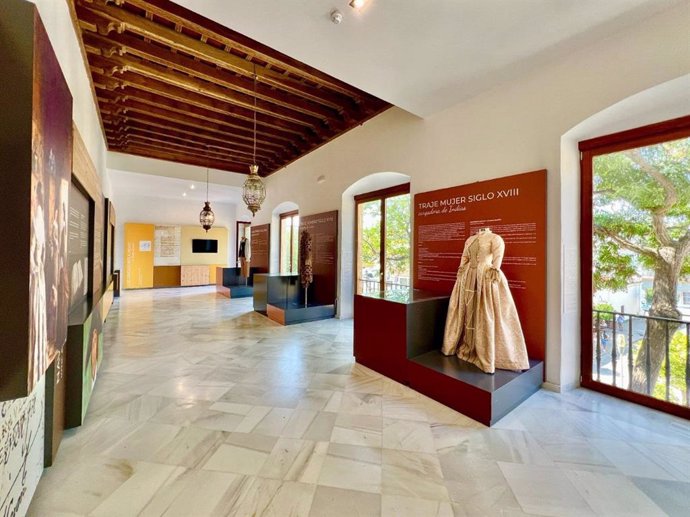 Interior del Centro de Interpretación de Cargadores a Indias, ubicado en el Palacío de Araníbar de El Puerto de Santa María (Cádiz).