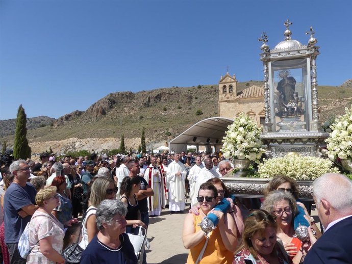 Archivo - Romería de la Virgen del Saliente de Albox (Almería). (Foto de archivo).