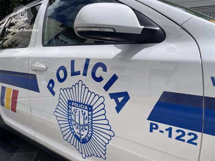 Un coche de la policía de Andorra