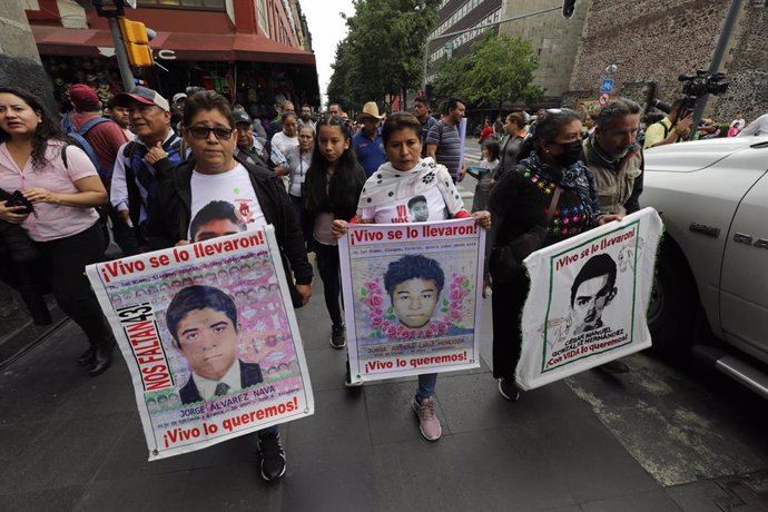 Manifestación por el caso Ayotzinapa en México (Archivo)