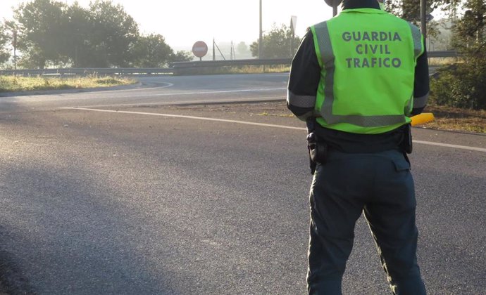 Un agente de la Guardia Civil de Tráfico.