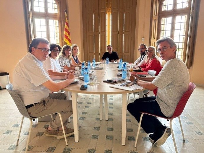 Reunión de la Mesa del Parlament en Cabrera de Mar