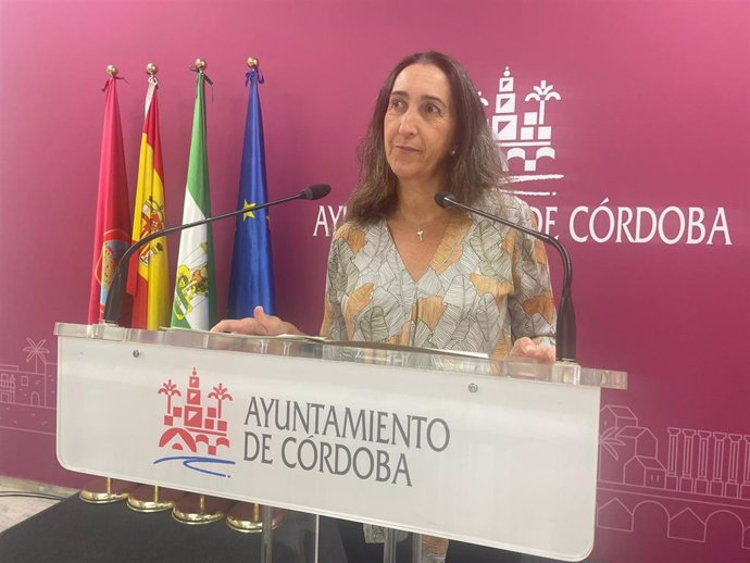 La portavoz de Vox en el Ayuntamiento de Córdoba, Paula Badanelli.