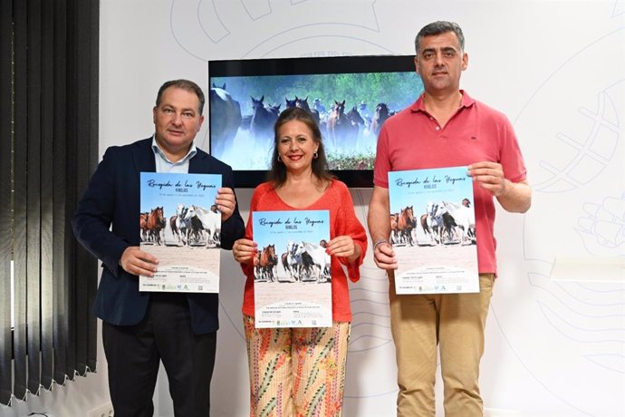 Presentación en Diputación de la Saca de las Yeguas de Hinojos (Huelva).