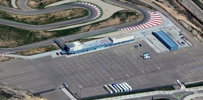 En la zona de kart de MotorLand estaráa desde este viernes el Puesto de Mando Avanzado para el GP Aragón.