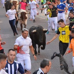 Cuarto encierro de las fiestas de San Sebastián de los Reyes