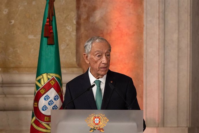 Archivo - El presidente de Portugal, Marcelo Rebelo de Sousa.