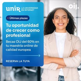 OIJ y UNIR convocan 60 becas parciales de maestrías oficiales europeas para jóvenes del continente americano