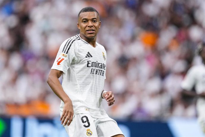 El jugador del Real Madrid Kylian Mbappé.