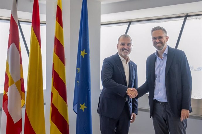 Collboni recibe al alcalde de Bolonia (Italia), Matteo Lepore, para reforzar el rol de las ciudades europeas en la UE