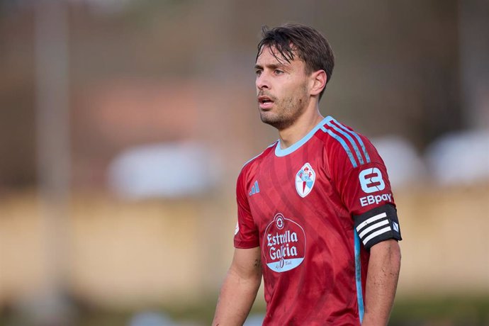 Archivo - Kevin Vazquez of RC Celta de Vigo looks on during the Copa del Rey Round of 32 match between SD Amorebieta and RC Celta de Vigo at Urritxe on January 7, 2024, in Amorebieta, Spain.