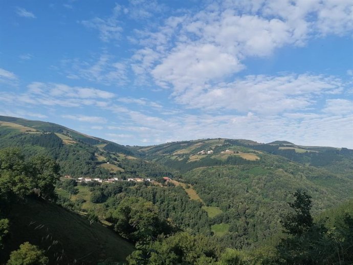 Archivo - Zona rural de Cangas del Narcea.