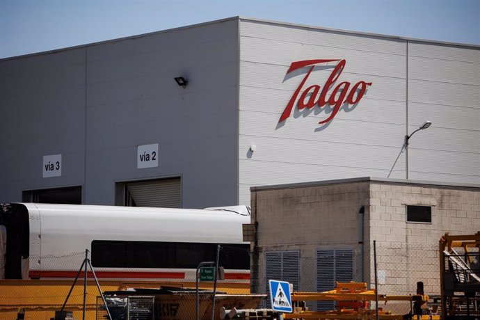 Factoría de Talgo Las Matas, a 27 de agosto de 2024, en Las Rozas, Madrid