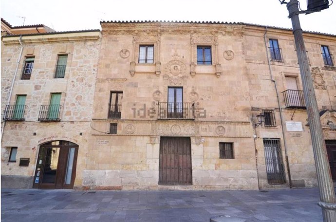 Fachada del inmueble más caro deCsatilla y León, en Salamanca