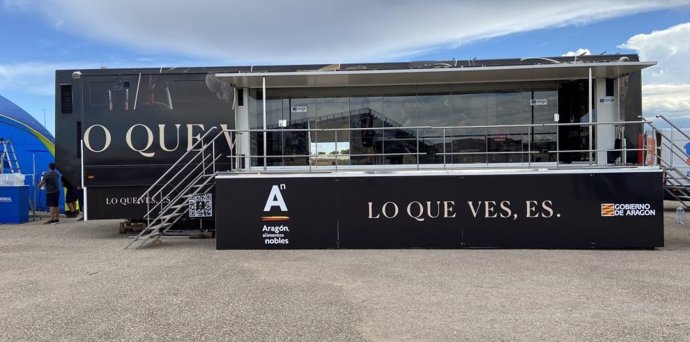 El Expotrailer de Aragón Alimentos, protagonista en Motorland este fin de semana