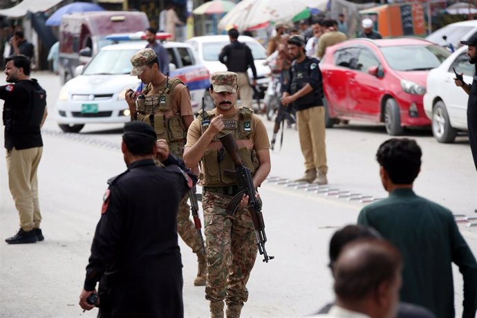 Efectivos de las fuerzas de seguridad de Pakistán (imagen de archivo).