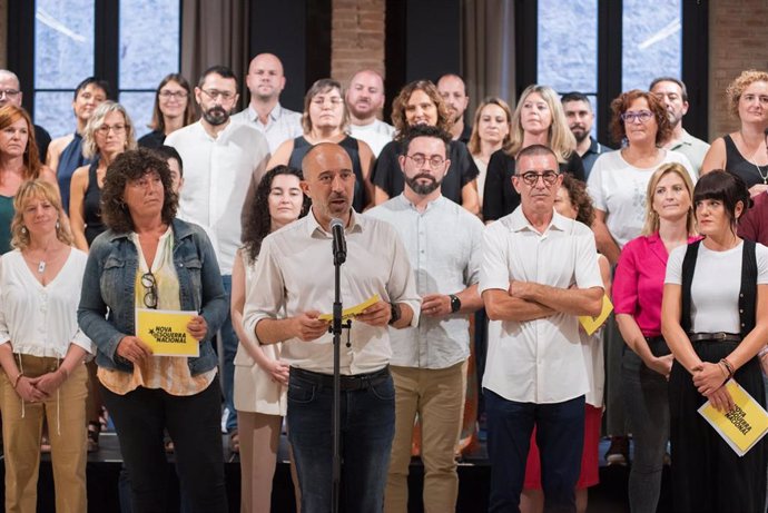 La candidatura 'Nova Esquerra Nacional' que aspira a liderar ERC