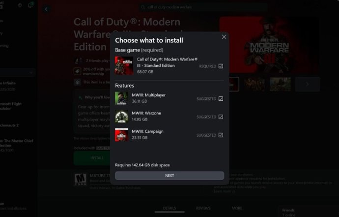La app de Xbox permite personalizar las descargas y lleva el juego en la nube a más FireTV Stick