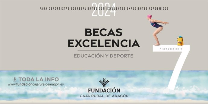 La Fundación Caja Rural de Aragón convoca las Becas Excelencia.