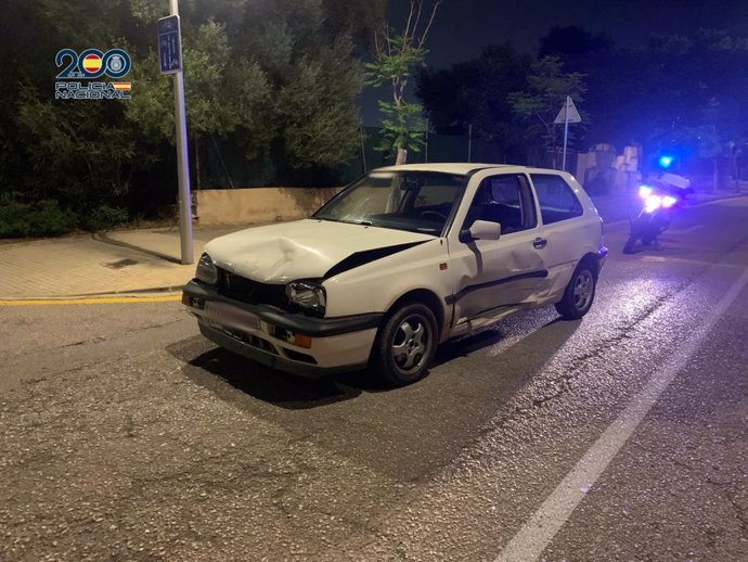 Coche implicado en el suceso.